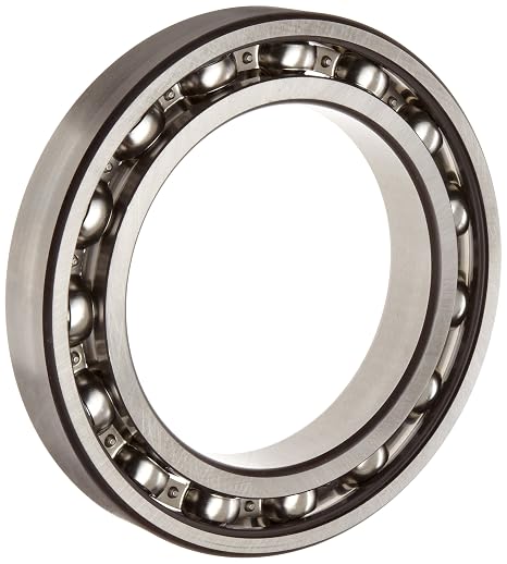 FAG 6017-C3 Deep Groove Ball Bearing, Single Row, Open, Steel Cage, C3 Clearance, Metric, 85mm ID, 130mm OD, 22 mm Wide 11000rpm Maximum Rotational Speed, 9670lbf Static Load Capacity, 11100lbf Dynamic Load Capacity