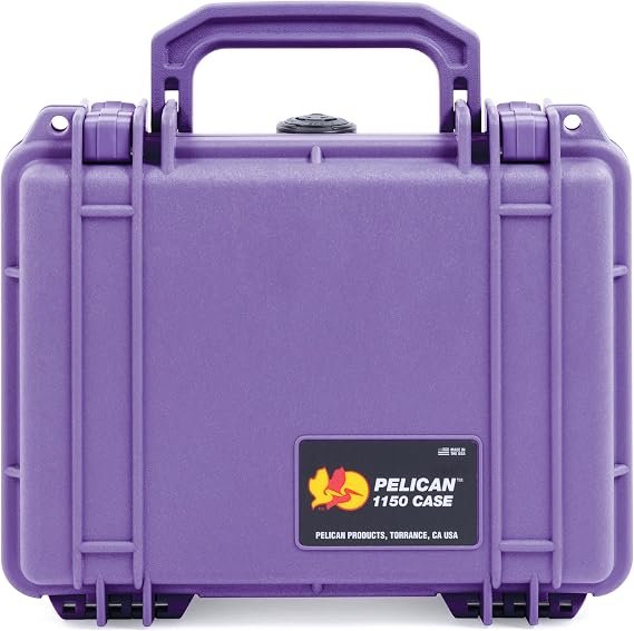 ColorCase Purple Pelican 1150 Protector Case with Foam