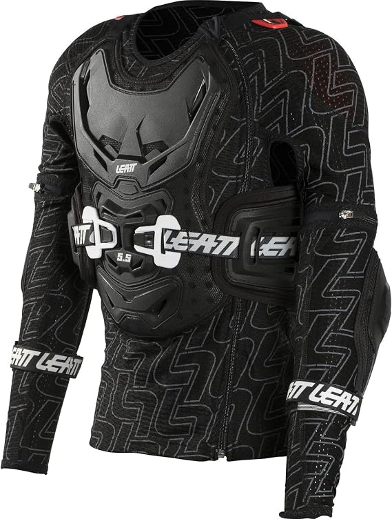 Leatt 5.5 JR Body Protector (Black, Small/Medium 134-146CM)