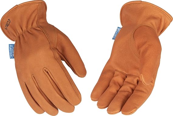 Kinco - Hydroflector Unlined Buffalo Leather Work Gloves, (381P)