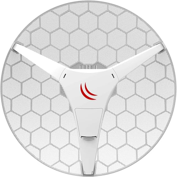 Mikrotik LHG 60G for use as 60GHz CPE in Point -to-Multipoint setups for Connections up to 800m with a 60GHz Base Stations, with Gigabit Ethernet Port for speeds up to 1Gbps