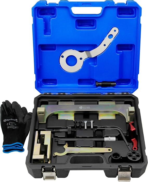 Kuntech Engine Camshaft Alignment Timing Tool Kit Compatible with BMW Mini B38 A15 A12 B48 A20 B58, Camshaft Locking Timing Tool kit