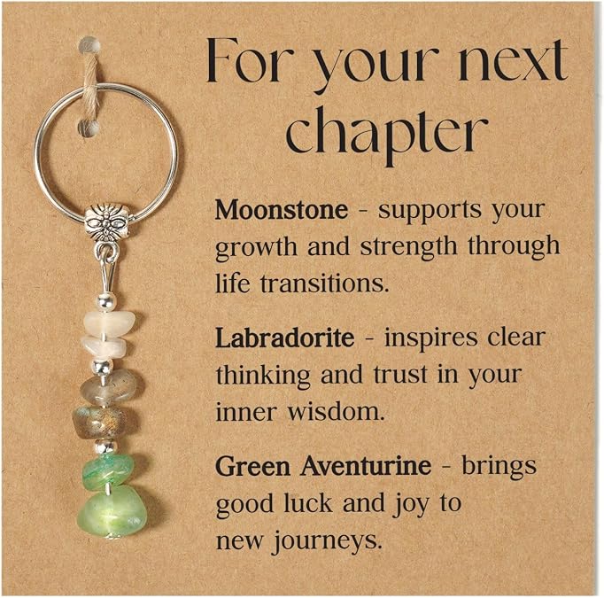 Retirement Gift For Woman, Keychain For Friend, Coworker, Teacher, Nurse
