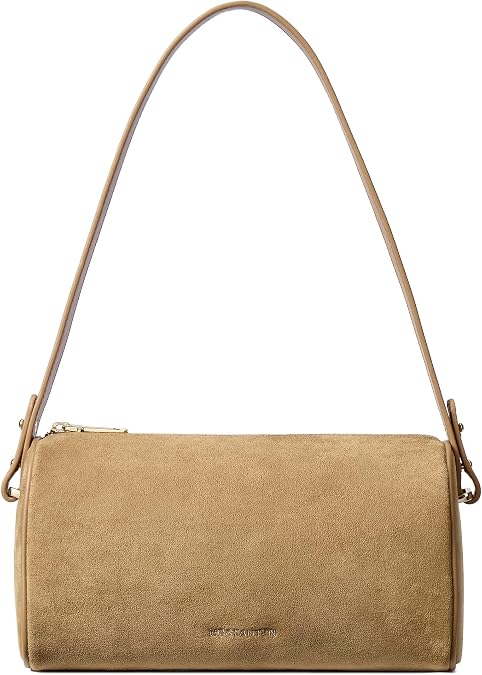 BOSTANTEN Shoulder Bag for Women Suede Leather Crossbody Purse with 2 Strap