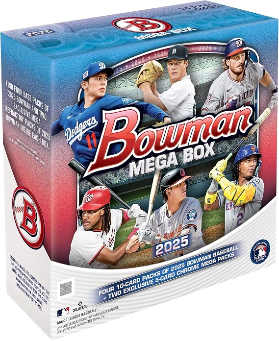 2025 Bowman MLB Baseball - Factory Sealed - Mega Box