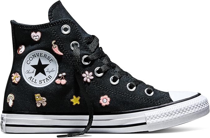 Converse Unisex Adult Chuck Taylor All Star Retro Embroidery High Top Sneaker