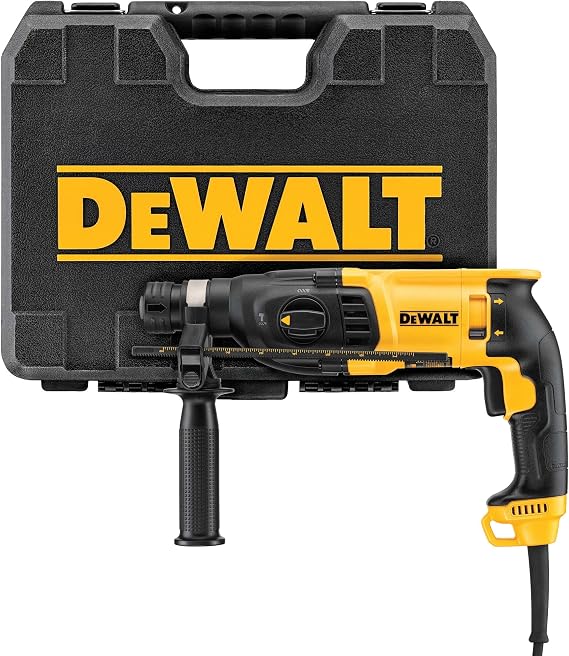 Dewalt D25133K/ Qs SDS-PLUS Pnömatik Matkap 800W, Sarı/ Siyah