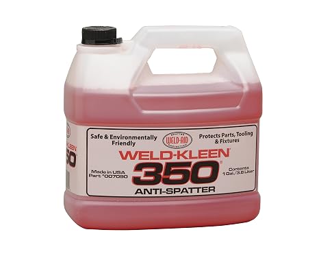 Weld-Aid Weld-Kleen 350 Welding Anti-Spatter Liquid - Paintable - 1 Gallon