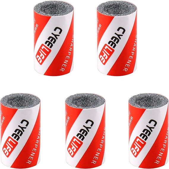 CyeeLife Dart Sharpener 5pcs for Steel Tip Darts Set
