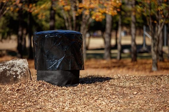 Smart Pots Compost Sak Fabric Composting Container with Plastic Fitted Cover