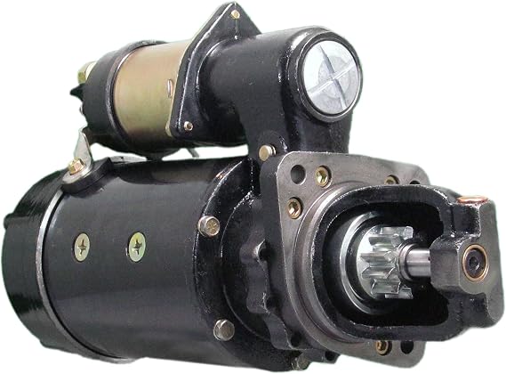 Gladiator New Premium Starter Compatible with Chevrolet Kodiak 6.6L-7.2L 1990-2000 GMC 6.6L-7.2L 90-2002 w/Caterpillar 3116 Replaces 1993947 10461082 10461110 91-01-4409N 91-01-4462 201-37114