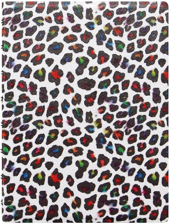 Filofax 115056, A5 Notes Refillable Notebook, Leopard