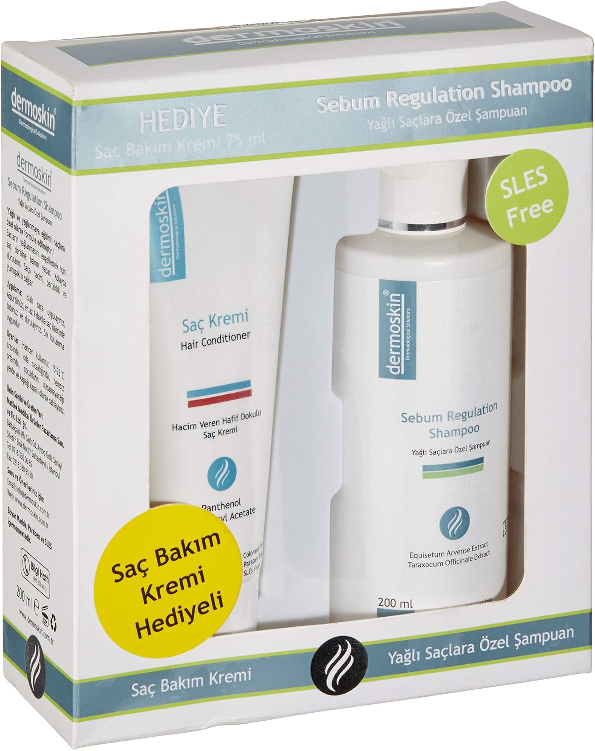 Special Gift Coffre for Dermoskin Oily Hair 1 Package 1 x 200 ml