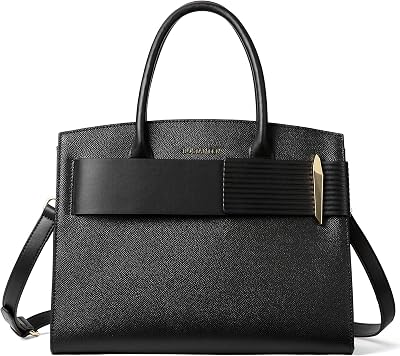 BOSTANTEN Leather Handbags Satchel Bags for Women Designer Shoulder Purses Top Handle Crossbody Bags