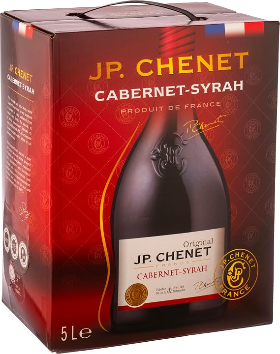 JP. Chenet - Cabernet Syrah Red Wine Bag in Box (1 x 5L)