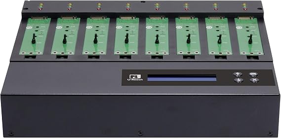 U-Reach Slim Version M.2 NVMe Duplicator and Sanitizer 1-7 Slim Version M.2 NVMe Duplicator and Sanitizer 1-7