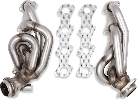 Flowtech 12148FLT Shorty Headers - Natural Finish