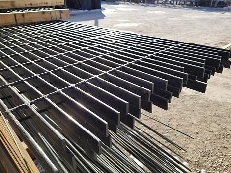 Des Moines Steel - Bar Grating: Width 24" Bar Size H 1" X W 3/16'' (1, 6')
