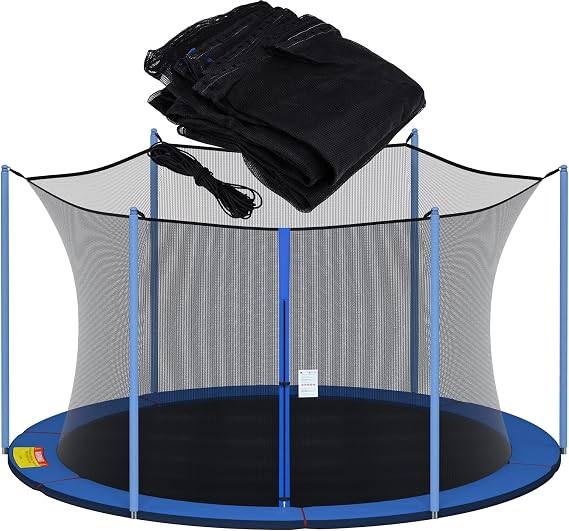 NONMON Trampoline Replacement Safety Net 12ft 13ft 14ft 15ft