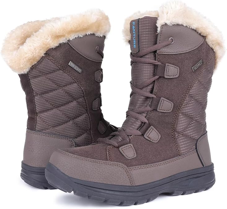 FANTURE womens Winter Boots