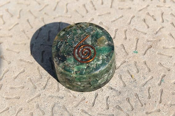 Jet International Green Mica Orgone Tower Buster Piezo Electric EMF Protection Generator Frequency Ions Tested Cloud Chem Buster