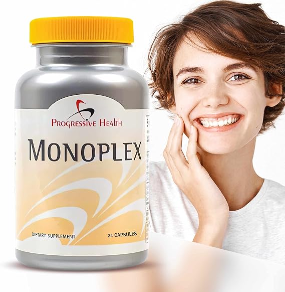 Get Rid of Canker Sores - Mouth Ulcer Treatment - Monoplex Canker Sore Relief Pills Include These Supplements to Help Cankers on The Side of Your Tongue and Lips: Vitamin B12, Folate, L-Lysine, DGL