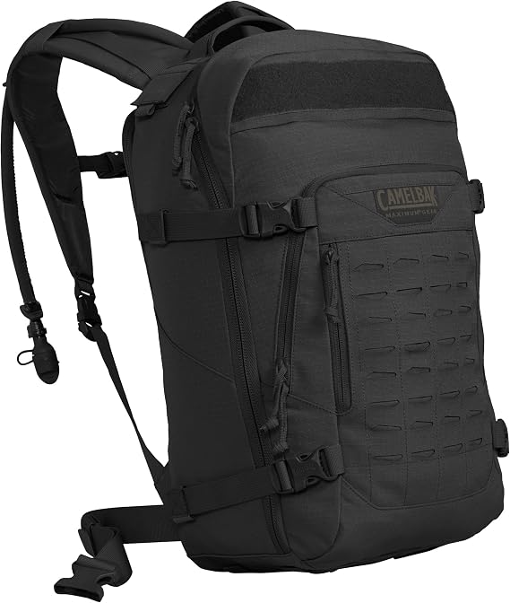 CamelBak Sparta Hydration Pack 100oz, Black | Low Rider Hydration for Improved Stability, Efficient Hydration with Every Sip, Modular Storage with MOLLE Compatibility