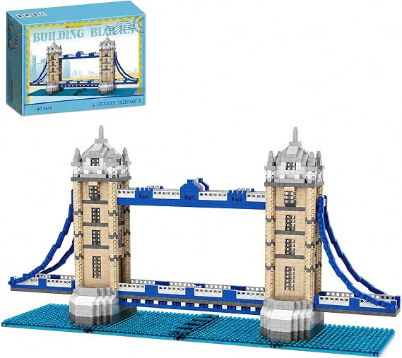 London Tower Bridge Micro Mini Building Blocks Sets 1319 PCS
