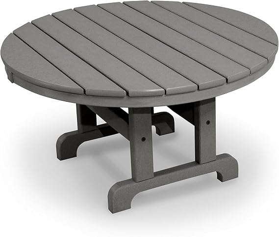 Ivy TerraceTM Classics Conversation/Coffee Table, Slate Grey