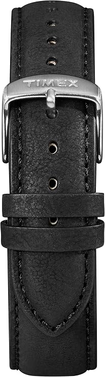 Timex Men's IQ+ Move 20mm Quick-Release Leather Strap
