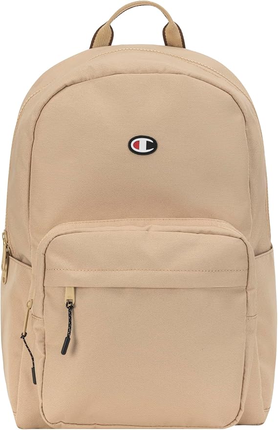 Champion Level Laptop Backpack with Padded Adjustable Straps, Water Bottle Pocket for Work, Travel, Daily Use, Western Khaki, One Size