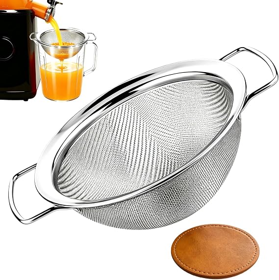 Juice Pulp Strainer for Nama J2,Fine Mesh Juicing Strainer,Coaster Included