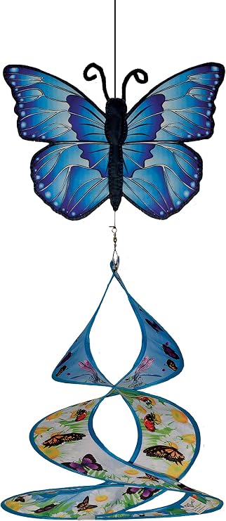 In the Breeze Butterfly Theme Duet,11" W x 25" H x 10" D