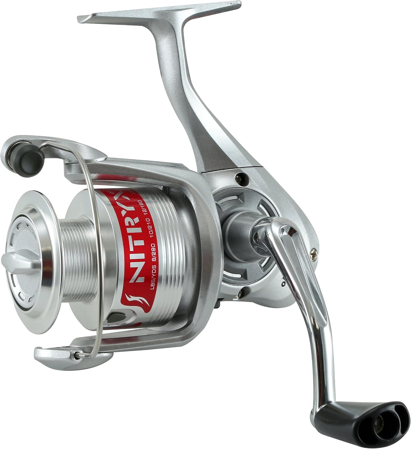 Okuma Nitryx Spinning Reel, 5.0:1 Gear Ratio, 1BB Bearings, 15 lb Max Drag, 25.40 Line Retrieve