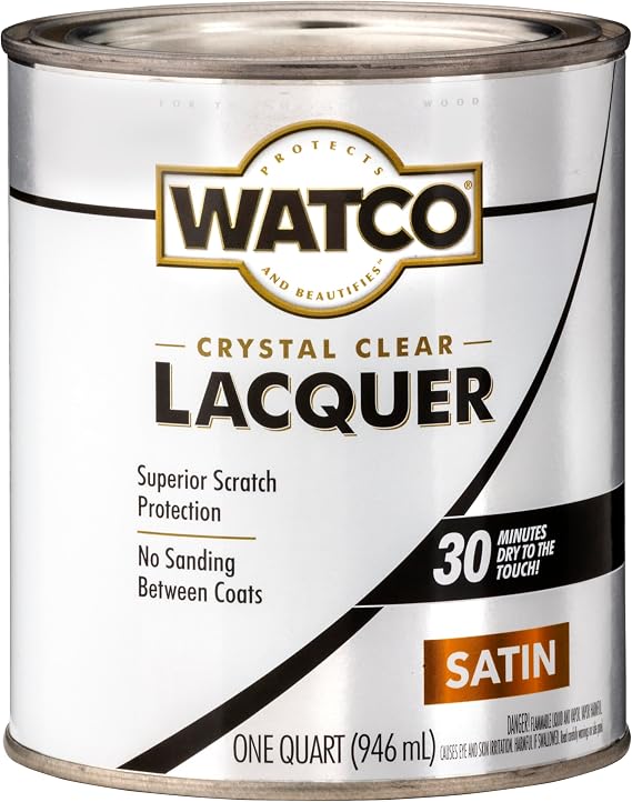Watco Satin Lacquer Finish