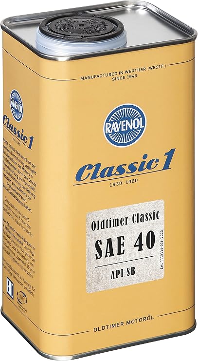 RAVENOL Oldtimer Classic SAE 40 API SB
