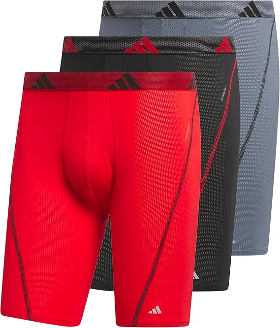 adidas Performance Mesh Boxer Briefs Underwear 2-Pack