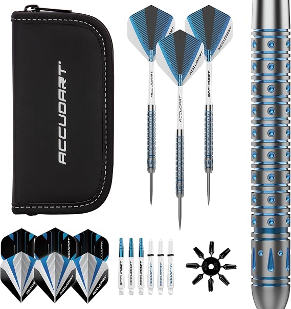 Accudart Steel Tip Dart Set 6.0, 80% Tungsten