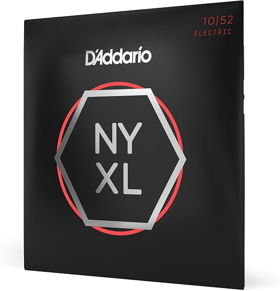 D'Addario NYXL1052 Nickel Wound Elektro Gitar Teli (10-52)