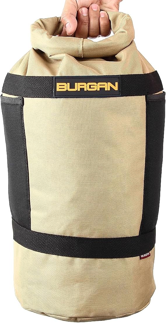 BURGAN Dry Bag, Multifunction Camping and Day Sack (Camel)