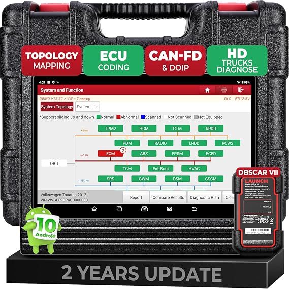 Launch X431 PRO3 (V+ V5.0), 2026 OEM Diagnostic Scanner, Topology Scan Tool