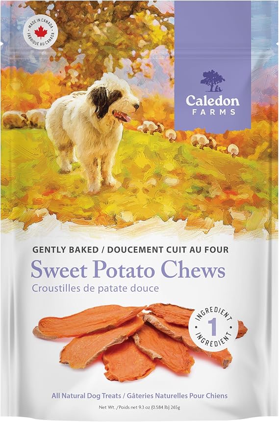 Caledon Farms Sweet Potato Chews for Dogs 9.3 OZ