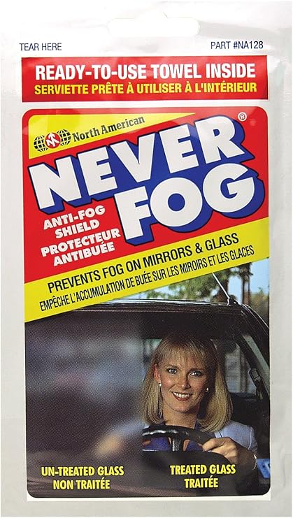 Blue Magic NA128 Never Fog Towelette - Single Pack