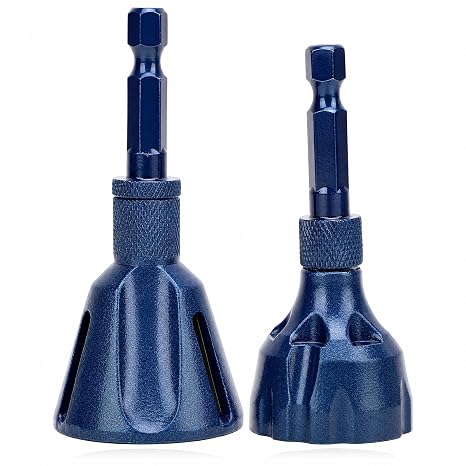 Deburring External Chamfer Tool with Tungsten Steel Blade, Deburring Chamfering Drill Bit, Bolt Thread Repair Tool, for 3mm-20mm, 5mm-25mm