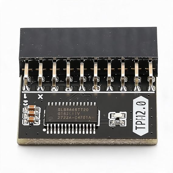 TPM 2.0 e for for, 20Pin 2 10P Encryption Security e, TPM 2.0 e 2.54mm Pitch DDR4 Memory e for Computer Motherboard
