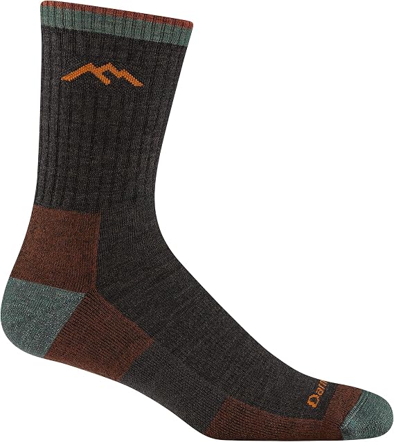 Darn Tough Vermont Men's Hiker Merino Wool Micro Crew Socks Cushion Socks (pack of 2)