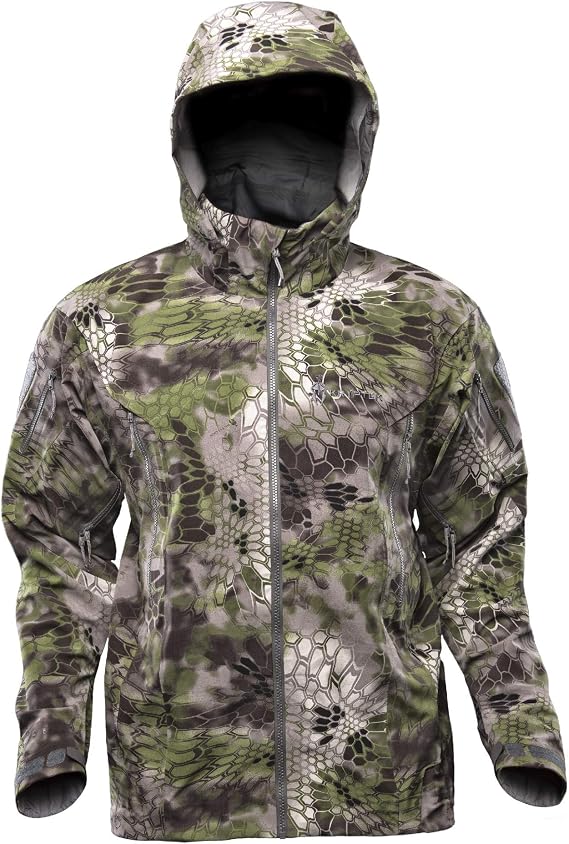 Kryptek Takur Jacket - Waterproof, Windproof and Breathable Camo Jacket