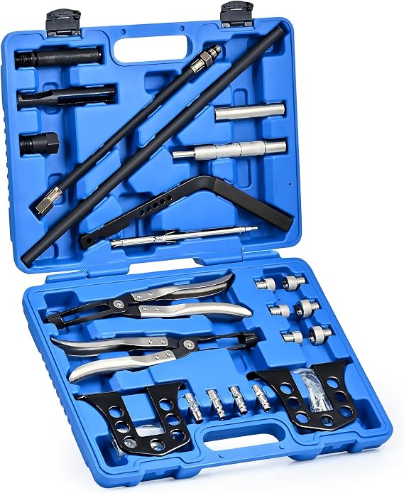 OMT Valve Spring Compressor, Valve Stem Tool Valve Holder Tool Valve Keeper