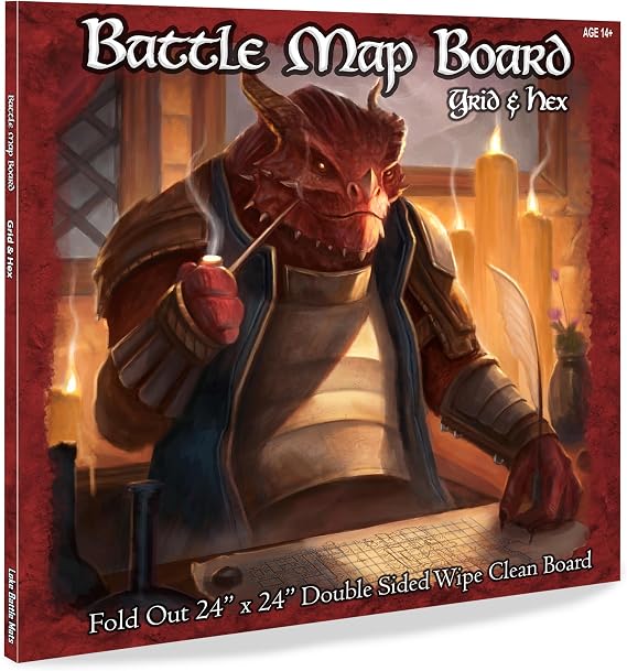 Battle Map Board Grid & Hex