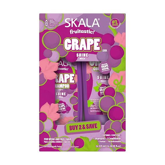 SKALA Uva Antioxidante Shampoo & Conditioner Kit 10.99 Fl Oz Each
